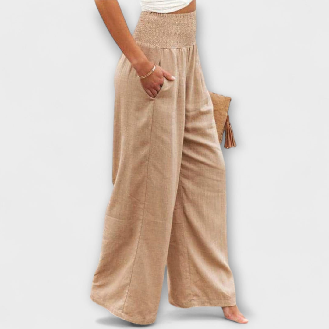 Thearya | Pantalones Anchos Casual