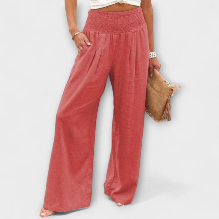 Thearya | Pantalones Anchos Casual