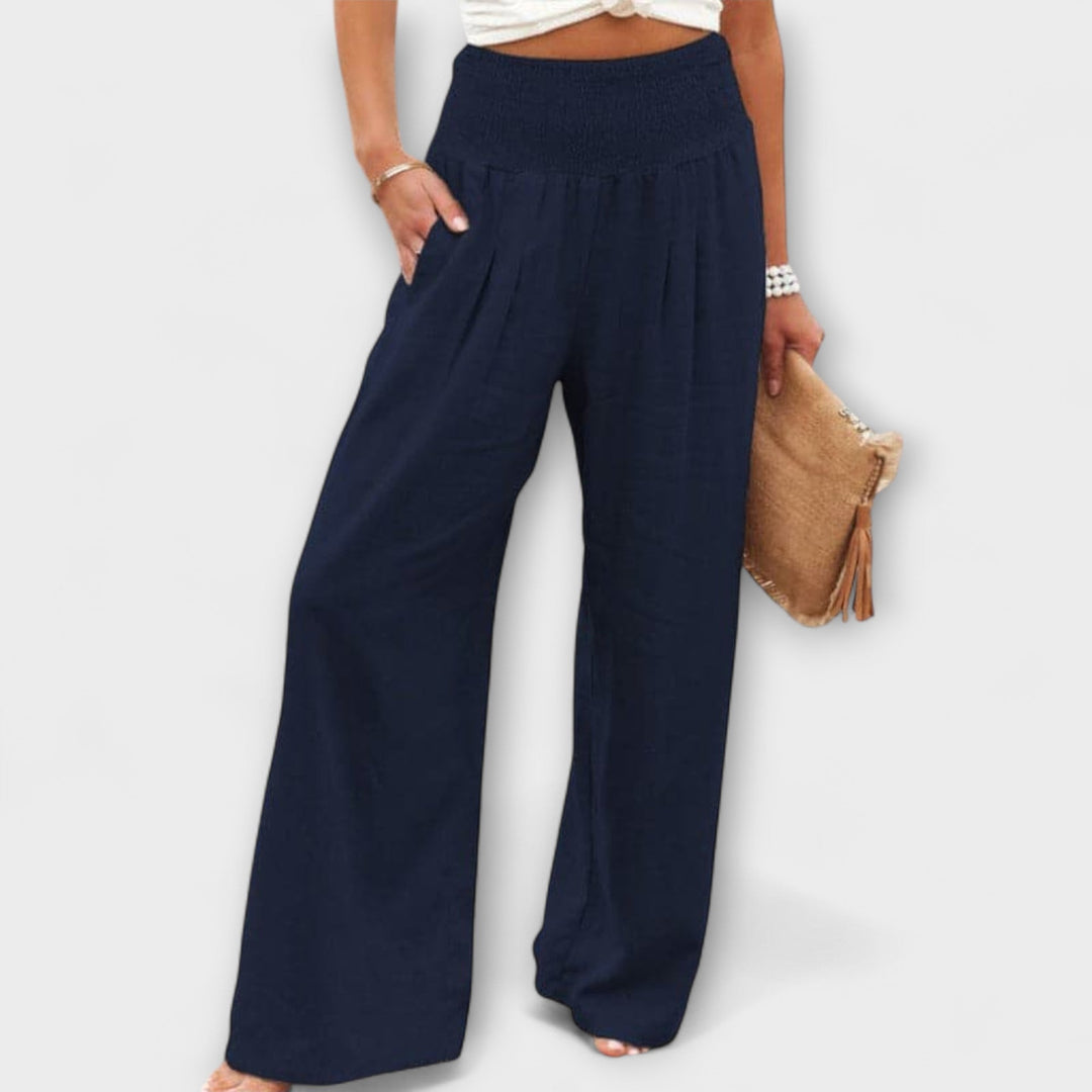 Thearya | Pantalones Anchos Casual