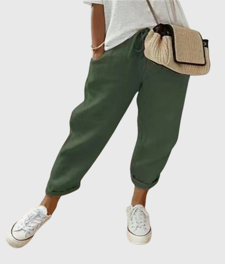 Lana | Pantalones Elegantes de Flujo