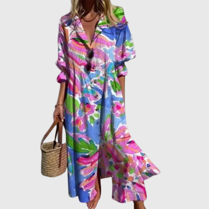 Zariah | Elegante Vestido Maxi Bohemio