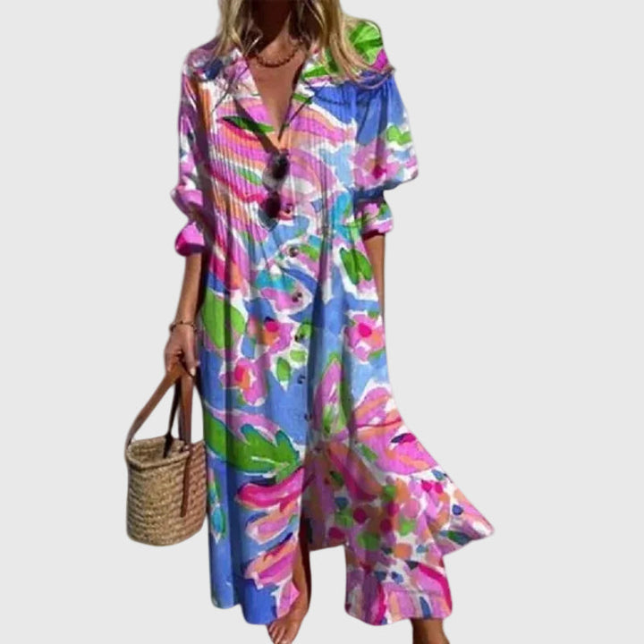 Zariah | Elegante Vestido Maxi Bohemio