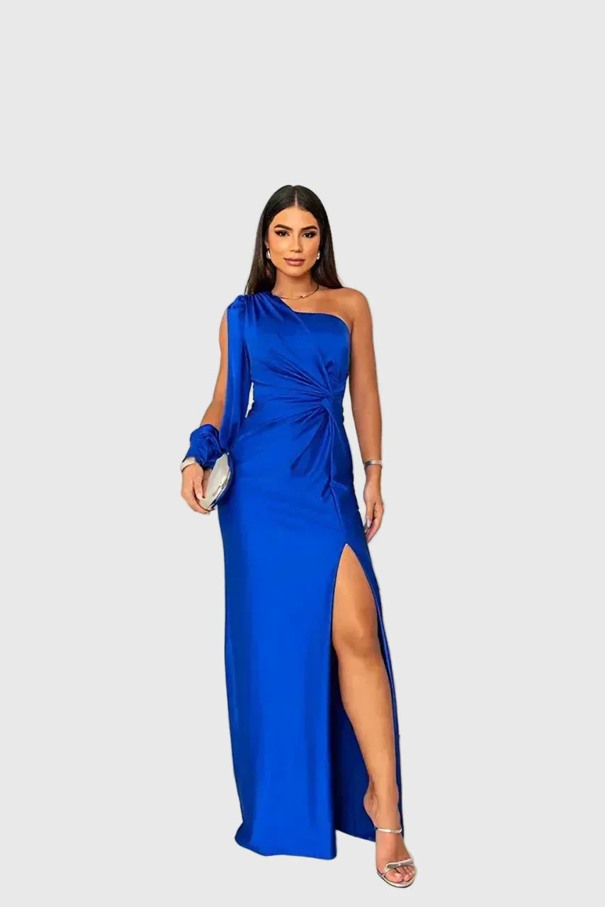 Melyssa | Elegante Vestido Maxi de Noche Fluido