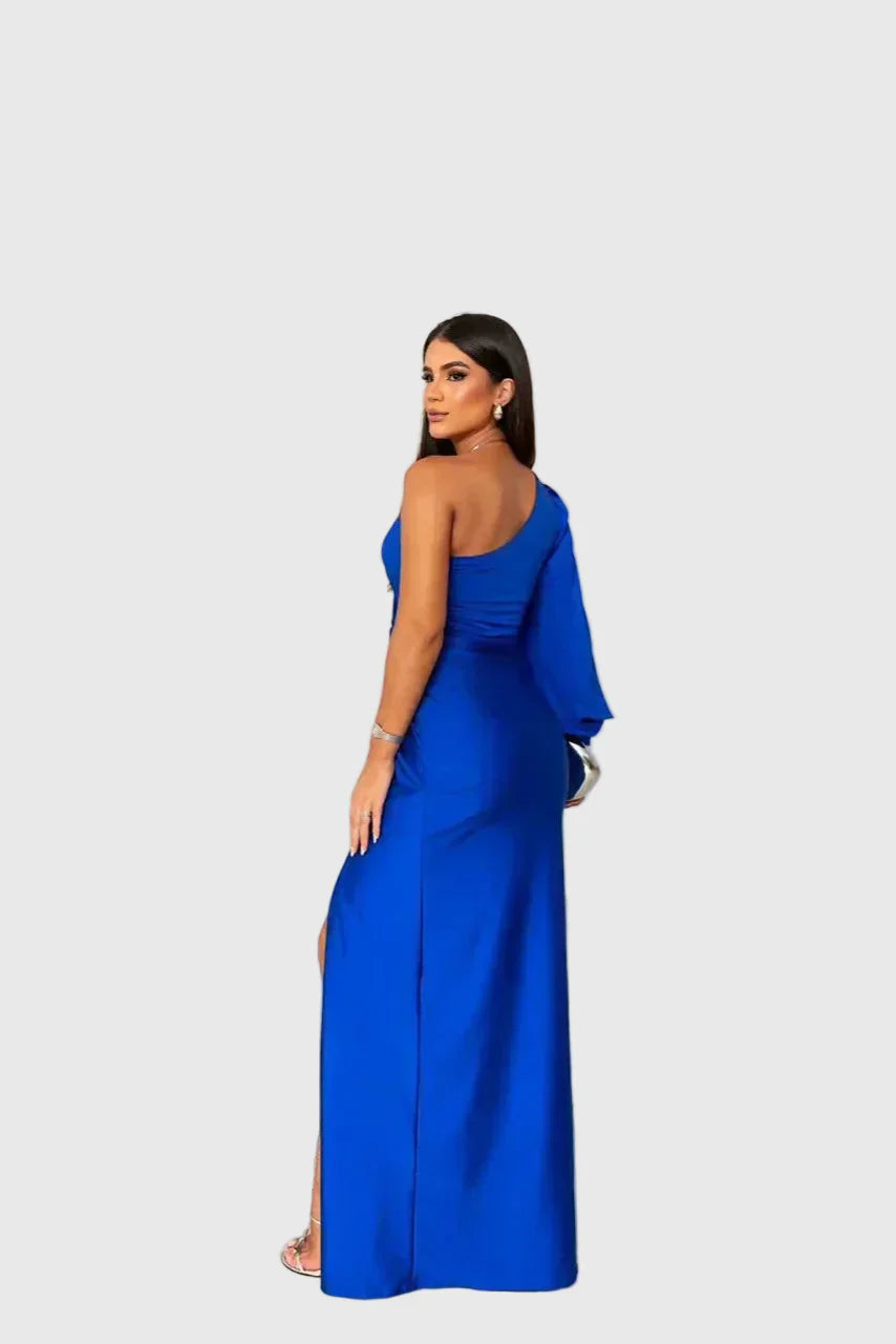 Melyssa | Elegante Vestido Maxi de Noche Fluido